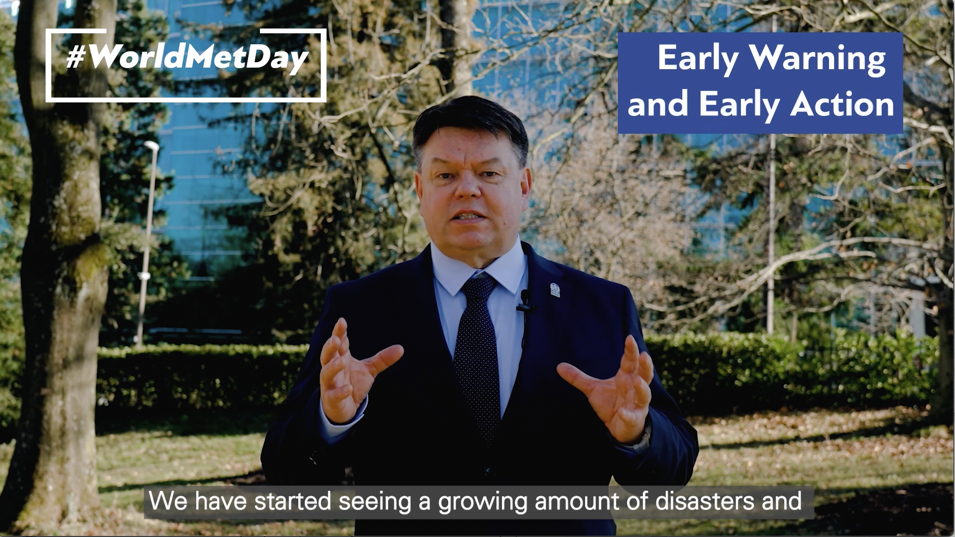WMO Secretary-General Statement for World Meteorological Day 2022