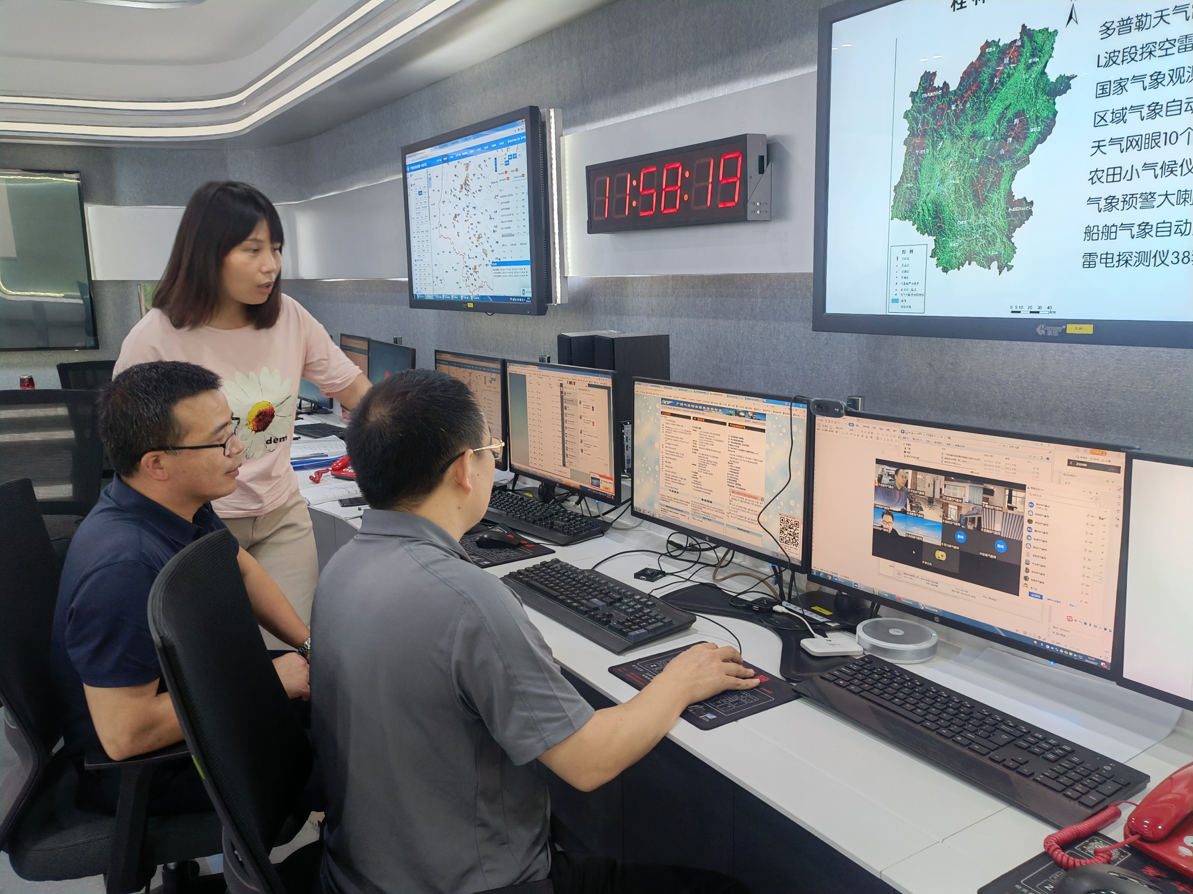 桂林市气象局启动灾害性天气内部叫应制度